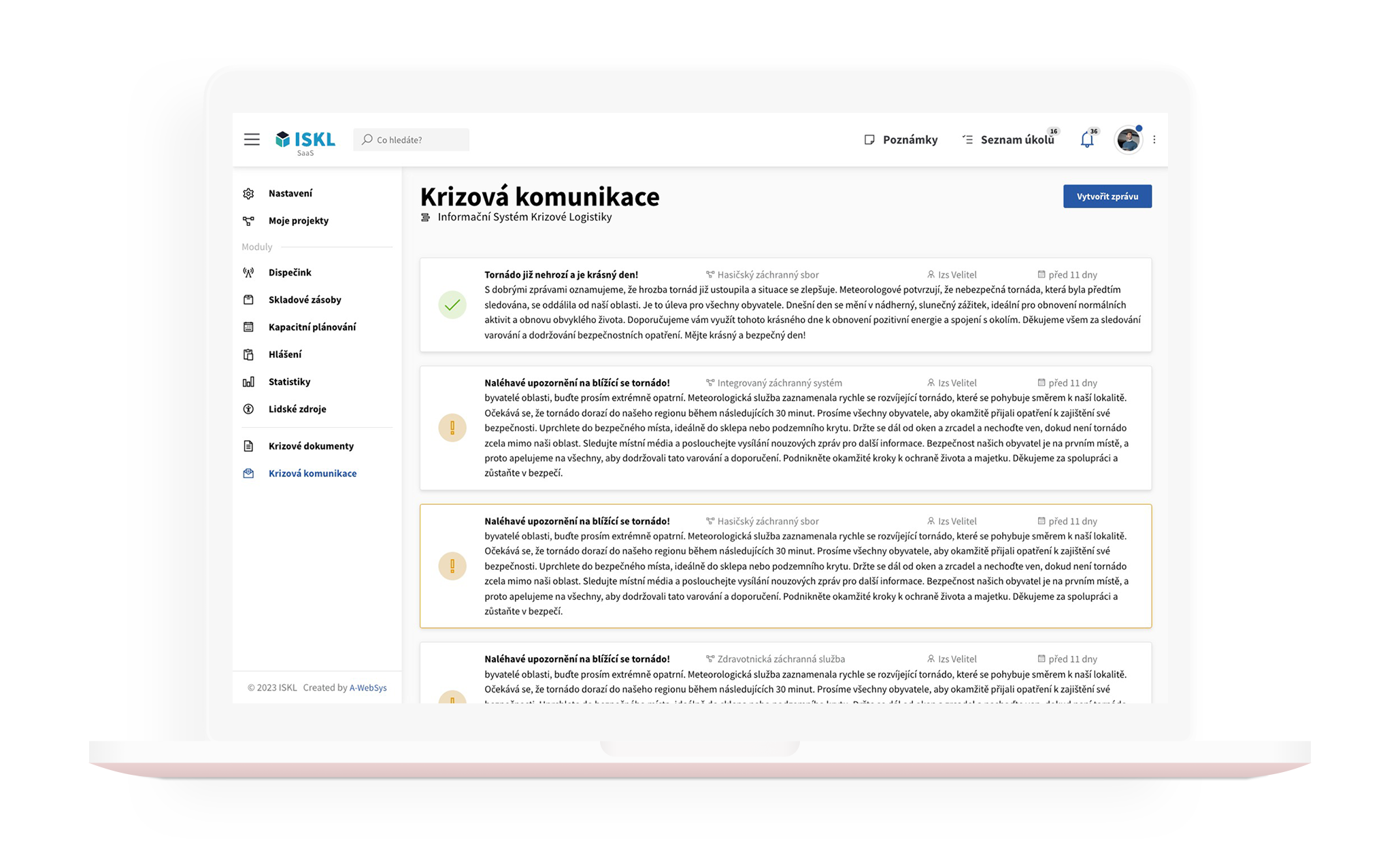 Krizová komunikace